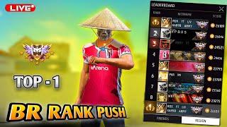 FREE FIRE TOP 1 REGION GRANDMASTER RANK PUSH | Free Fire Live - #freefire #freefirelive