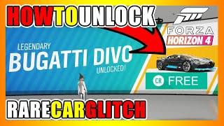 How To Unlock The Bugatti Divo In Forza Horizon 4 New Unlock FAST & FREE! *(STILL WORKING!)*