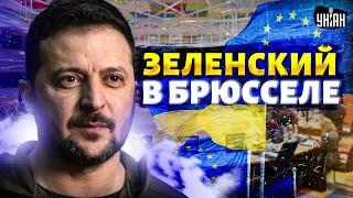 ️Зеленский в Брюсселе. Тотальное ФИАСКО Путина! Кремль просчитался: армию РФ стерли в ноль