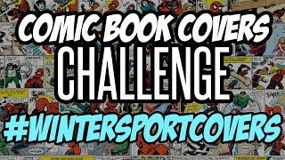 Winter Sport Comic Book Covers | Comic Collector Geek Reply #wintersportcovers #fridaycomicchallenge