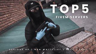 TOP 5 Best GTA 5 Roleplay Fivem Servers