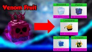 Fruits That People Offer For Venom Fruit Trading | Blox Fruits