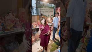 Ankita Lokhande APOLOGIZES To A Lady At Ganesh Murti Pandal | #shorts #ganpati