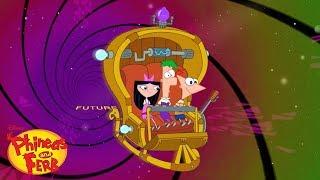 Time Travel to the Future | Phineas and Ferb | Disney XD