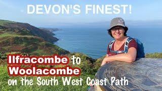 Best hikes in DEVON - ILFRACOMBE to WOOLACOMBE - SW Coast Path National Trail