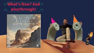 Dune: Imperium - Uprising — What's new? And playthrough!