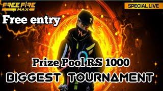 Free fire live- BR tournament teams selection-SSG TELUGU GAMING is live