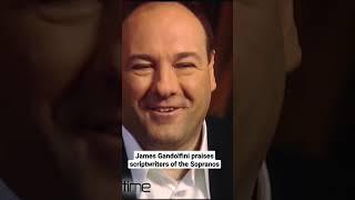 James Gandolfini praises scriptwriters of the Sopranos | #sopranos #jamesgandolfini #shorts #mafia