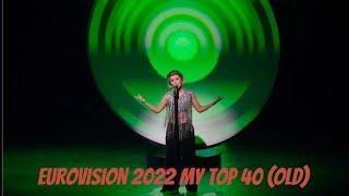 My Top 40 - Eurovision 2022 After Show