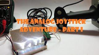 The analog joystick adventure – part I – taking it apart and learn how it works