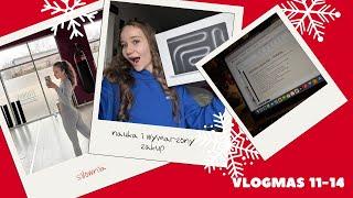 VLOGMAS 11-14 studencki tydzień i openbox Macbooka
