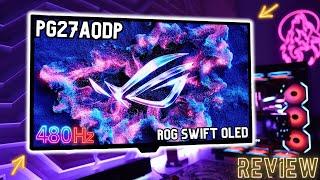 ASUS ROG SWIFT OLED PG27AQDP Review : The Ultimate 27-inch 480Hz Gaming Monitor ?