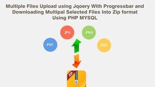 Multipal File Uploading and Downloading Selected Multipal Files Into ZIP Format PHP MYSQL#trending