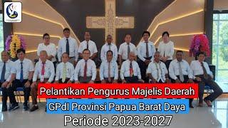 Ibadah Pelantikan Pengurus Majelis Daerah GPdI Provinsi Papua Barat Daya 2023-2027 