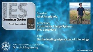 On the leading edge vortex of thin wings - Abel Arredondo