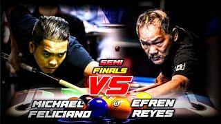 EFREN RAYES VS MICHAEL FILICIANO, 9-BALL TOURNAMENT | SEMI FINALS