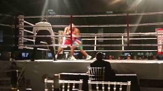 Werner Tobias vs Sam Shaama  TKO round 1