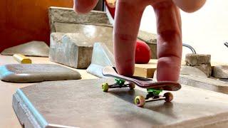 Building a Concrete DiY Skate Park for Fingerboards