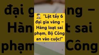  "Vàng chưa kịp lên giá, đại gia vàng đã dính nghi án rửa tiền!" #vang24k #vang18k #vang14k #sjc