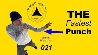 This Punch IS Faster - Vertical Fist - Rebel Wing Chun Core JKD