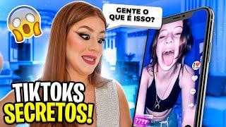 Reagindo aos VIDEOS SECRETOS da MINHA SOBRINHA! Descobri a conta dela...