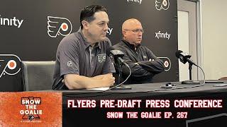 Briere and Flahr Lay Out Flyers 2025 NHL Draft Plan - Snow The Goalie Ep. 267