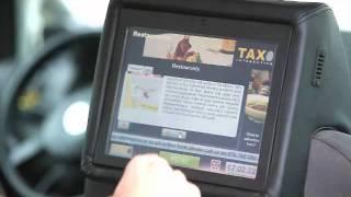 Taxi Interactive Touch Screen Advertising System