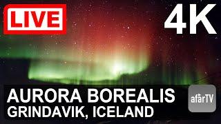  Live Now:  Aurora Borealis Over Iceland in 4K Ultra HD