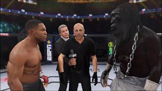 Mike Tyson vs. African Buffalo - EA Sports UFC 4 - Boxing Kings 