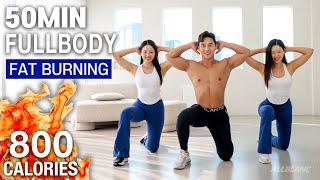 (땀폭발) 무조건 살 빠지는 50분 전신 운동! | 50MIN FAT BURNING FULLBODY WORKOUT  @shaketwins