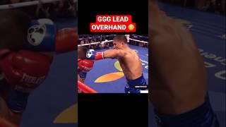 GGG lead overhand punch  #boxing #ggg
