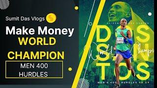 Men 400 Hurdles || Championship Record| World Athletic Championship 2022||