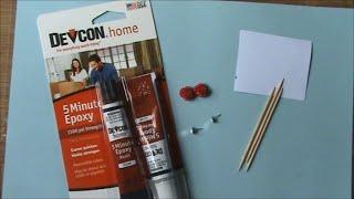 How To: Use Devcon 5 Minute Epoxy Glue