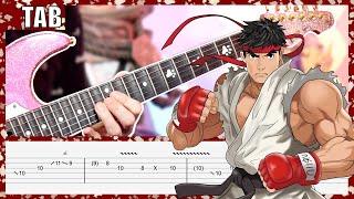 [TAB] Street Fighter - Ryu Theme Cover | Guitar Tab | Lesson | Tutorial