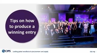 CIPS Supply Management Awards- How to write a winning entry