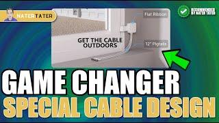 Game-Changer: Easily Run Coax & Ethernet Through Any Window!