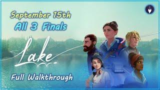 LAKE - SEPTEMBER 15 [ALL 3 ENDINGS] | FULL WALKTHROUGH