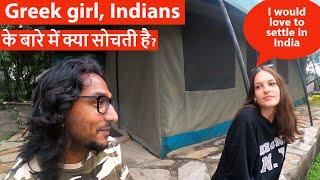 What a Greek Girl thinks about India ? Travel Talk with Travelworm Mukesh