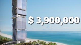 CASAS DOS SONHOS | Apartamento à beira-mar por USD 3,9 milhões em Sunny Isles Beach, FL