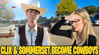 CLIX & SOMMERSET Become Cowboys On Their IRL ADVENTURES