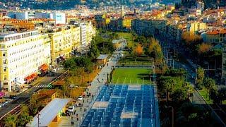 A Walk Through Promenade Du Paillon, Nice, France