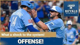 Offense comes to life in Caglianone's debut | Kansas City Royals Podcast