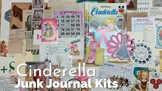 Cinderella Junk Journal Kits! 4 available!