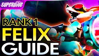 RANK 1 PEAK FELIX GUIDE! - ABILITIES + HOW TO PLAY + FELIX GAMEPLAY! || SUPERVIVE