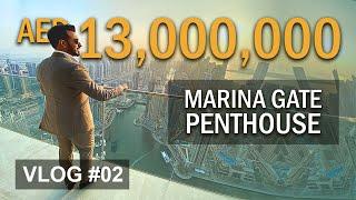 13 MILLION DUBAI Marina Penthouse in Marina Gate Tower | Property VLOG 2