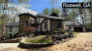 $1.7 Million Dollar Home w NO HOA for Sale in Roswell, GA - 5 Beds, 6.5 Baths I Roswell Real Estate