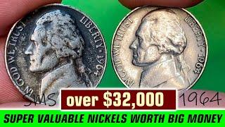 SUPER VALUABLE 1964 NIKCELS COINS WORTH OVER $32,000