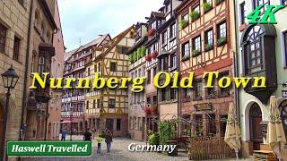 Nurnberg Old Town (Nuremberg), Germany Travel 4K Video