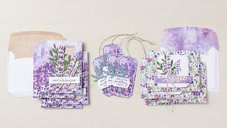 Lovely Lavender: January 2024 Paper Pumpkin Kit