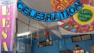 Engineers Day Celebration in college | Happy Engineer Day | Decoration of labs